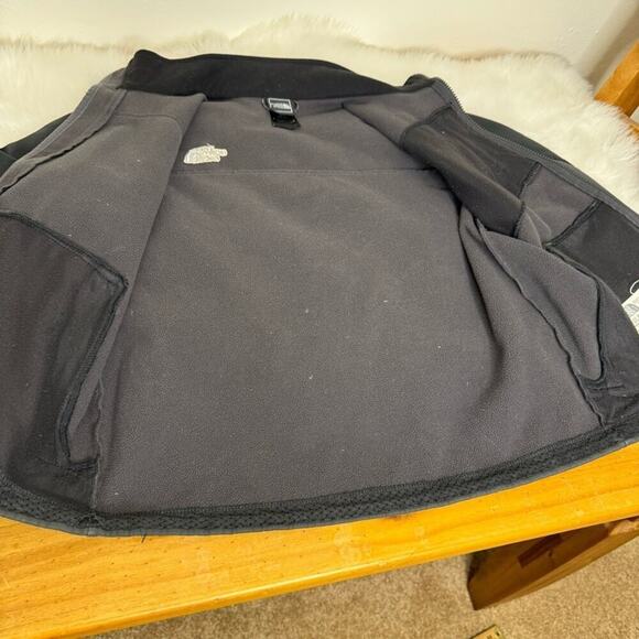 The North Face Kids MEDIUM Black Gray Jacket Coat Girl Boy Rain Snow - Picture 6 of 11